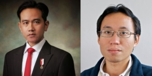 Kolase foto Gibran Rakabuming (kiri) dan Damar Canggih Wicaksono (kanan) (sumber: Hasanah.id)