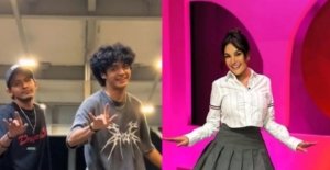 Kolase foto Vadel Badjideh dan Nikita Mirzani (sumber: Hasanah.id)