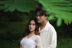 Mahalini dan Rizky Febian sedang menjalani sesi pemotretan (sumber ig: mahaliniraharja)