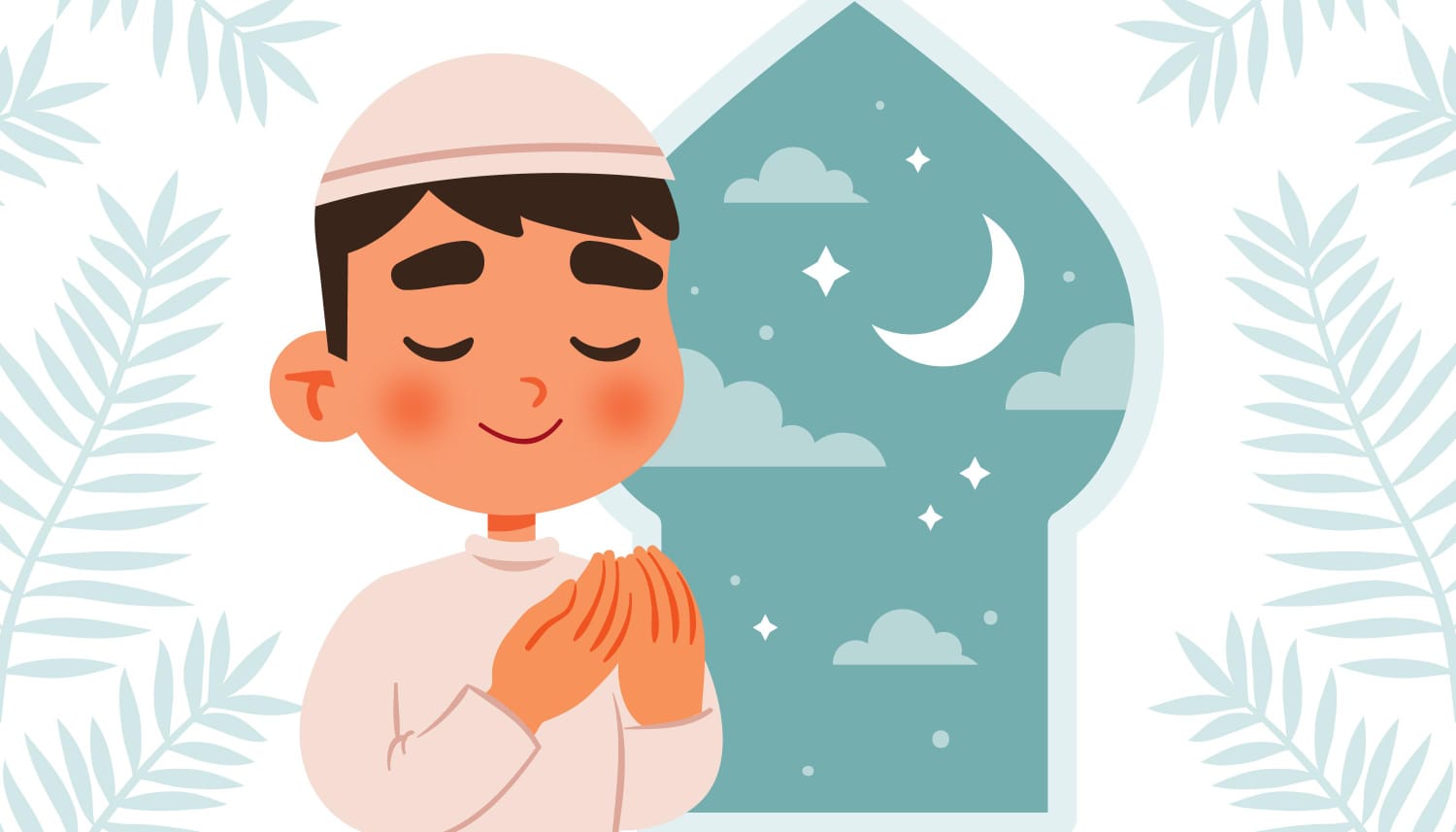 Ilustrasi berdoa (sumber: freepik)