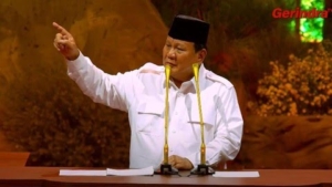 Tangkapan foto Presiden Prabowo Subianto. (Sumber: Istimewa)
