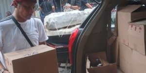 Tangkapan foto razia miras oleh Polrestabes Bandung menjelang Ramadhan. (Sumber: Polrestabes Bandung)