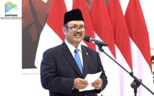 Tangkapan foto Menteri PPN, Rachmat Pambudy. (Sumber: Dok. Bappenas)