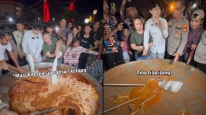 Tangkapan foto kasus Rendang yang dicuri. (Sumber: Dok. TikTok Willie Salim)