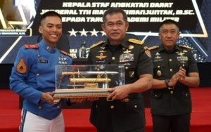 Tangkapan foto KSAD Maruli Simanjuntak. (Sumber: Dok. Akademi Militer)