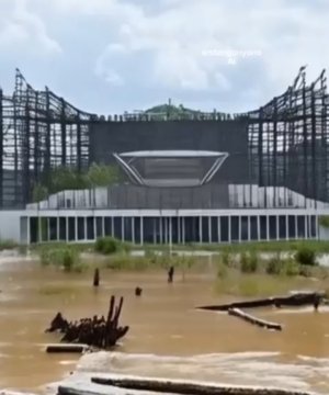 Unggahan Viral Soal Banjir di IKN, Ini Kebenarannya