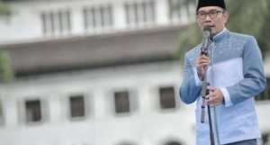 Potret RIdwan Kamil saat menyampaikan pidato (sumber: Dok. Humas Jabar)
