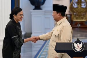 Sri Mulyani Bersama Presiden Prabowo Subianto