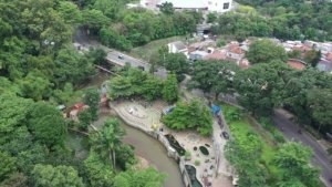 Tangkapan foto Sungai Citarum. (Sumber: Dok. Citarum Harum)