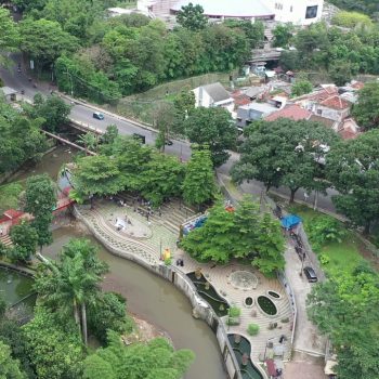 Tangkapan foto Sungai Citarum. (Sumber: Dok. Citarum Harum)