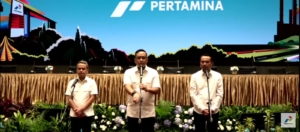 Tangkapan layar konferensi pers PT Pertamina terkait korupsi minyak mentah. (Sumber: YouTube Pertamina)