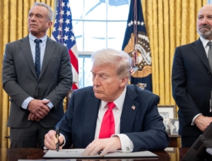 Tangkapan foto Donald Trump. (Sumber: X - White House)