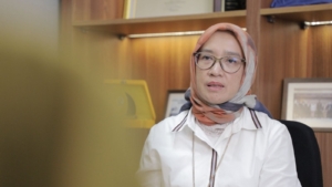 Tangkapan foto Rini Widyanti MENPAN RB. (Sumber: Kementerian PAN RB)