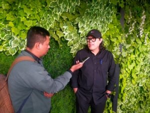 Ketua DPD PDI Perjuangan Jawa Barat Ono Surono saat ditemui Di acara Diskusi Tantangan dan Solusi yang digelar pada Kamis 20/3/2025 di Gedung DPRD Jawa Barat