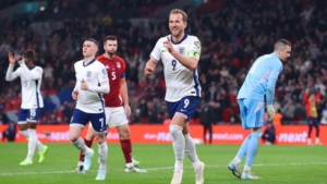 The Three Lions Berpesta, Latvia Tak Berkutik di Wembley 6