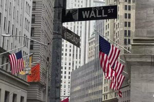 Tangkapan foto Wall Street. (Sumber: AP)