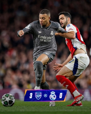 Arsenal Tumbangkan Real Madrid 3-0/Foto: @realmadrid