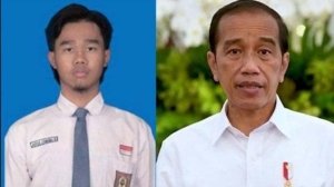 Tangkapan foto Almas dan Jjokowi. (Sumber: Istimewa)