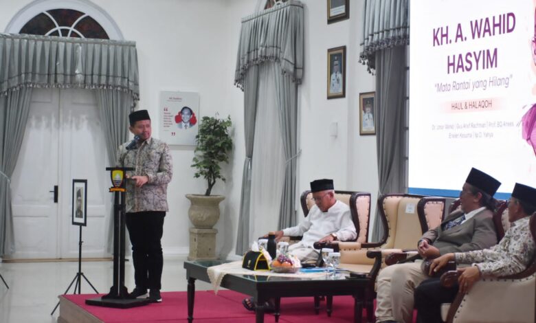 Bupati Dony: Haul K H A Wahid Hasyim Momentum Meneladani Patriot Bangsa