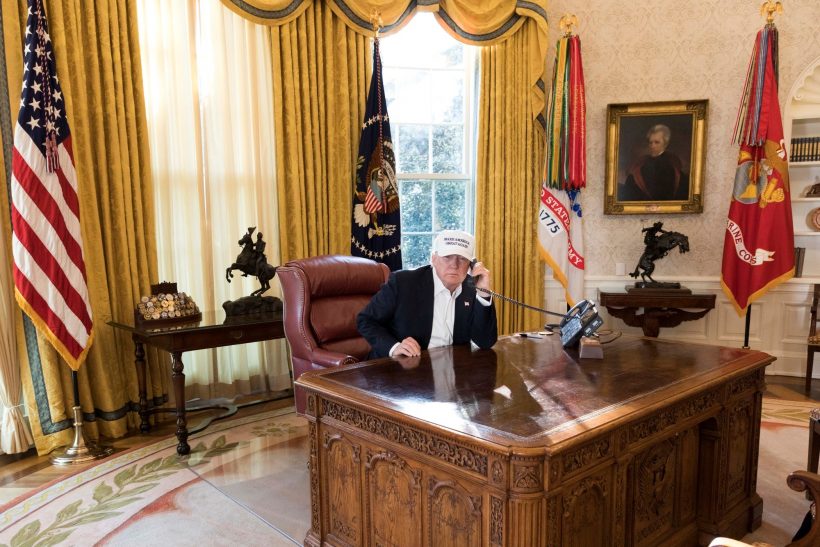 Tangkapan foto Donald Trump. (Sumber: White House)