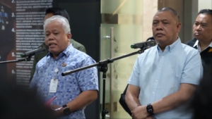Direktur Penyidikan Jampidsus Kejagung Abdul Qohar saat rilis kasus di Gedung Kejaksaan Agung. (Dok. Kejagung)