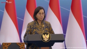 Tangkapan foto Sri Mulyani. (Sumber: YouTube Sekretariat Negara)
