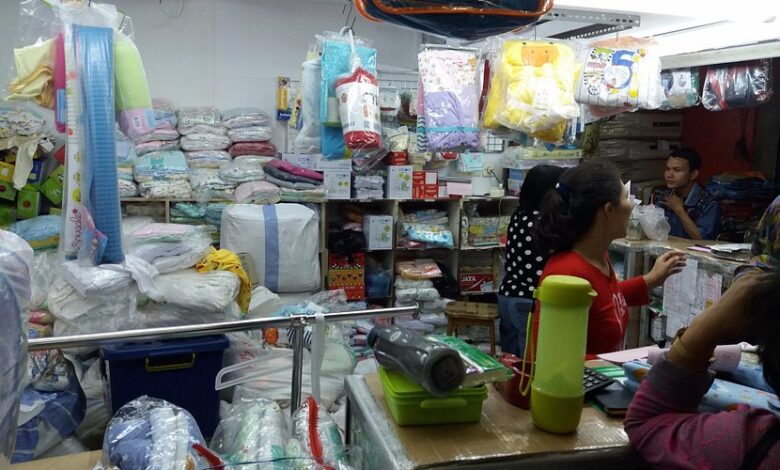 Tangkapan foto Pasar Mangga Dua. (Ssumber: Istimewa)