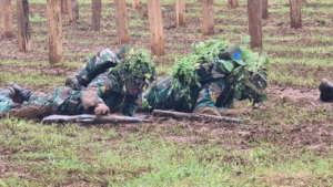Tangkapan foto TNI. (Sumber: Dok. Pengembangan dan Pendidikan TNI AL)