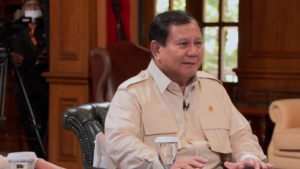 Tangkapan foto Prabowo Subianto, Presiden Indonesia. (Sumber: Istimewa)