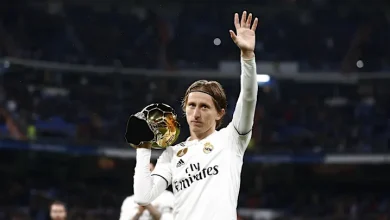 Tangkapan foto Luke Modric. (Sumber: Sport Illustrated)