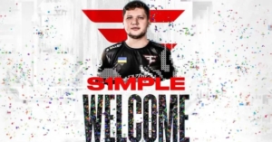 Tangkapan foto S1mple di Faze Clan. (Sumber: CS2)