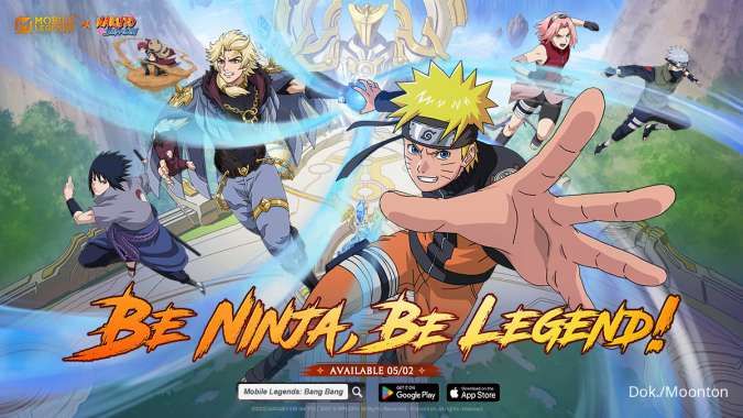 Tangkapan foto Naruto. (Sumber: Moonton)