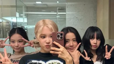 Tangkapan foto BLACKPINK. (Sumber: Rosé Instagram)