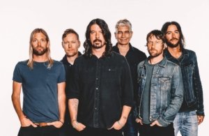 Tangkapan foto Foo Fighters. (Sumber: Sony Music UK)