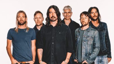 Tangkapan foto Foo Fighters. (Sumber: Sony Music UK)