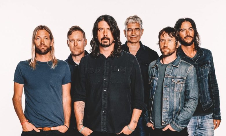 Tangkapan foto Foo Fighters. (Sumber: Sony Music UK)