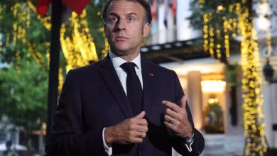 Tangkapan foto Macron. (Sumber: Le Monde)