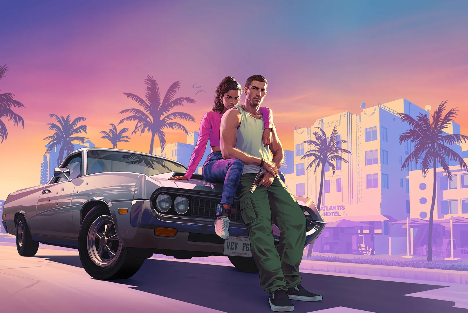 Ilustrasi GTA 6. (Sumber: Rockstar Games)