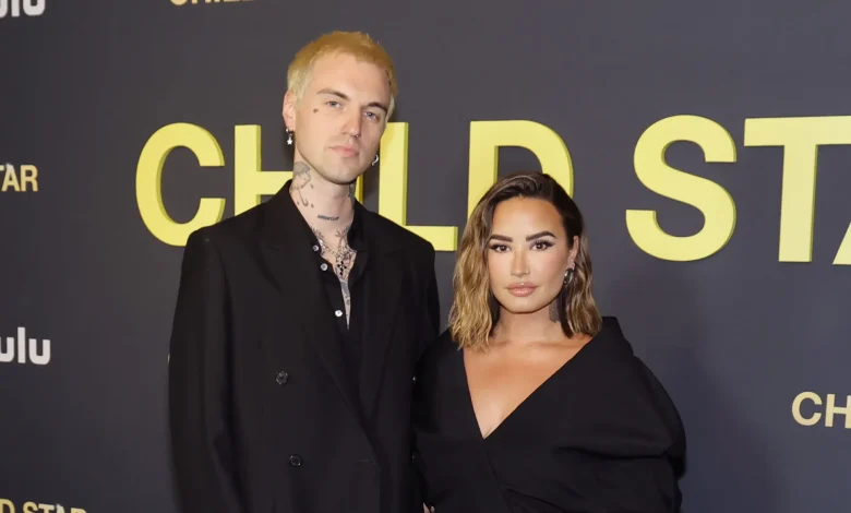 Tangkapan foto Demi Lovato dan Jutes. (Sumber: Getty Images)