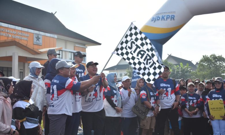 Sumedang Walkers Meriahkan "Sumedang Sehat HJS ke-447"