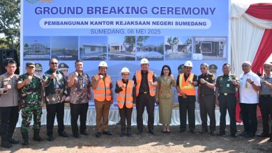 Pembangunan Kantor Kejari Sumedang Resmi Dimulai