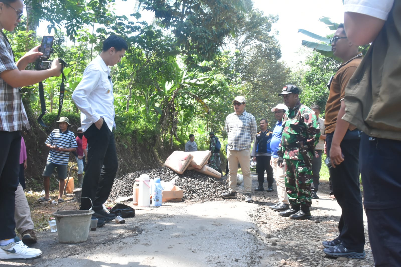 Wabup Fajar: Jalan Jingkang Diperlebar dan Diperbaiki Bertahap