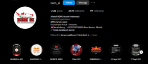 BEM SI Desak Pembebasan Mahasiswa ITB yang Ditahan karena Meme AI Prabowo-Jokowi 3