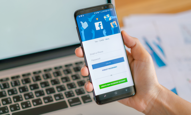 Ilustrasi Aplikasi Facebook