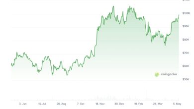 Bitcoin Price Chart. (Sumber: CoinGecko)