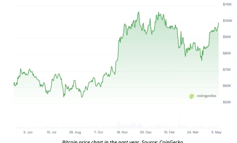 Bitcoin Price Chart. (Sumber: CoinGecko)