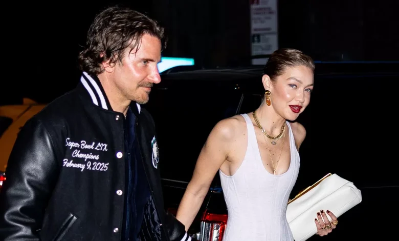 Tangkapan foto Gigi Hadid dan Bradley Cooper. (Sumber: Instylecom)