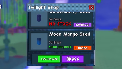 Tangkapan layar moon mango seed. (Sumber: Roblox)