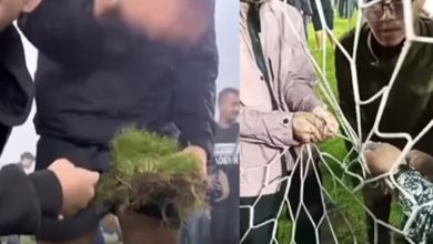 Tangkapan foto kerusakan di GBLA. (Sumber: Instagram KDM)