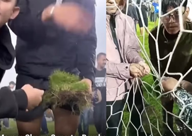 Tangkapan foto kerusakan di GBLA. (Sumber: Instagram KDM)